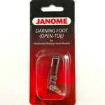 Genuine Janome Darning Foot (open Toe) For Rotary Hook Models Part# 200340001 Used. Price: $21.99.