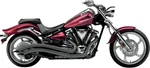 Cobra Black Speedster Swept Exhaust For Yamaha Xv 1900 Raider 08-16 2225B New. Price: $1069.86.