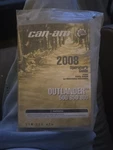2008 Canam Operators Guide Outlander Max 500/650/800 Pn: 219000480 Used New. Price: $24.99.