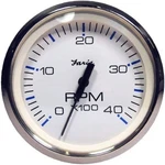Faria Chesapeake White Stainless 4" Tachometer 4000 Rpm Diesel #33818 New. Price: $208.39.