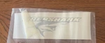 Nos-genuine Oem Arctic Cat "tiger Shark" Crest Decal 0614-510 New. Price: $20.00.