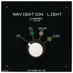 Lunasea Tri/anchor/flash Fixture Switch #LLB-53SW-81-00 New. Price: $62.31.