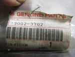 Kawasaki Oem New Piston 13002-3702 #2787. Price: $6.99.