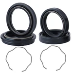 Fork Oil Seals Dust Covers & Retaining Clips Fits Kawasaki Kdx 200 1988 New. Price: $24.33.