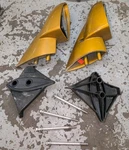 Rxt Gold Wing Side Rear View Mirrors Lh Housing Rh Sea-doo Gtx 06 Used. Price: $69.99.