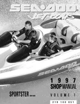 Sea-doo 1997 Sportster Shop Repair Manual 219100051 Free Shipping Used. Price: $44.50.