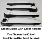 Gloss Black & Color Door Handle Covers 2006 - 2011 Bmw 328I You Pick Middle Clr New. Price: $95.00.