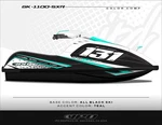 Ipd Jet Ski Graphic Kit For Kawasaki 800 (1100SXR Design) New. Price: $289.00.