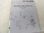 2004-2006 Polaris Trail Boss 330 Service Manual Pn 9920296 Used. Price: $24.00.