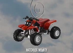 Custom Red Honda Sportrax 400EX Atv 4X4 Yamaha Polaris Christmas Ornament 1/32 New. Price: $35.99.
