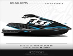 Ipd Jet Ski Graphic Kit For Kawasaki 4-STROKE Sxr (ns Design) New. Price: $319.00.