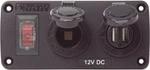 4363 Water-resistant Accessory Panels, 15A Circuit Breaker, 12V Socket, 2.1A Dua New. Price: $77.20.