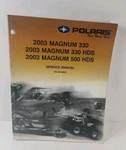2003 Polaris Magnum 330 Hds 500 Service Shop Manual Oem Book 9918063 Atv Used. Price: $33.97.