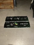 Lot Of 2 Taylormade QI35 Store Display Flag Banners 47 X 14 Black Green White Used. Price: $44.99.