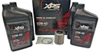 Ski-doo 4T 0W-40 Synthetic Oil Change Kit For Rotax 1200 4-TEC Engine 9779255 New. Price: $99.00.
