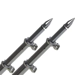Taco Deluxe Outrigger Poles W/rollers Silver/black OT-0318HD-BKA New. Price: $1601.99.