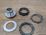Kawasaki Ninja EX650 2017-2025 Oem Steering Stem Nuts, Washers, And Cap Used. Price: $30.00.