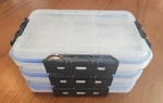 Stackable Utility Box IP55 Water Resistant (plano 3600 Size) Set Of - New. Price: $13.50.