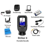 Garmin Striker 4 Portable Fishfinder And Gps 010-01550-10 New. Price: $261.99.