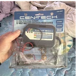 X Cen-tech 1.5A 3-STAGE Onboard 12V Battery Charger/maintainer 99857 Open. Price: $40.00.