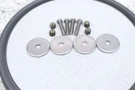 2014 Yamaha Waverunner Fx Svho 1.8 Steering Column Washers Bolts F1W-U725E-00-00 Used. Price: $19.00.