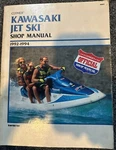 Clymer Physical Book For 1992-1994 Kawasaki Jet Ski W802 Used. Price: $39.99.
