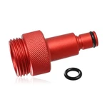 New Aluminum Red Flush Adapter With 2 O-rings For Most Seadoo Watercraft Models. Price: $10.34.