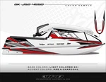 Ipd Jet Ski Graphic Kit For Kawasaki 440 & 550 (JS2 Design) New. Price: $389.00.