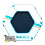 Solstice Circular Mesh Hangout Ring Inflatable Dock, Floating Water Raft Plat... New. Price: $826.54.