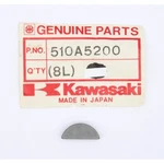 Kawasaki Woodruff Key Part Number - 510A5200 New. Price: $12.99.
