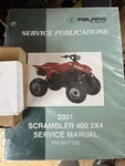 Genuine Polaris 9917126 Scrambler 400 2X4 Service Manual 2001, Free Ship! New. Price: $65.00.