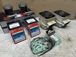 Seadoo 717 Cylinder 720 White Top End Rebuild Kit 6923230 Piston Gasket Set 180 Remanufactured. Price: $783.00.
