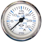 Faria Chesapeake White 2" Water Pressure Gauge Kit 30PSI New. Price: $99.28.