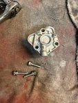 Yamaha F9.9SK Oil Pump Assembly 4 Stroke Outboard Motor Used. Price: $50.00.