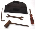 Oem 1994 Polaris Tool Kit Wrench Socket Pouch 2871231 C67-31 Used. Price: $27.00.