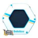 Solstice Hexagon Inflatable Mesh Dock Platform Lake Boat Pool Ocean, 8'X6" New. Price: $599.99.