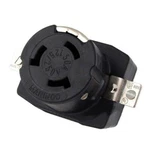 Marinco 125/250V 50A Wire Dockside Receptacle #6369CR New. Price: $154.34.