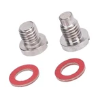 Lower Unit Drain Plug Screw Kit Stainless Steel 90340-08002 For Yamaha Outboard New. Price: $12.99.