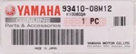 Yamaha Circlip Part Number 93410-08M12-00 New. Price: $12.99.