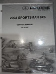 Oem Polaris 9918067 2003 Sportsman 6X6 Service Manual Bnip New. Price: $84.99.