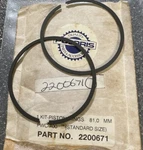Polaris Oem/nos Watercraft - 2200671 KIT,PISTONRINGS,STD,81MM. New. Price: $20.00.