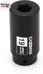 1/2"DRIVE 19MM Crank Bolt For Honda, Harmonic Balancer Socket, 3 Times New. Price: $30.11.