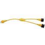 Marinco 157AY "y" Port Adapter Cable (1) 30A 125V - (2) Female New. Price: $166.18.
