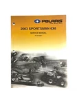 Polaris Sportsman 6X6 2003 Service Manual Pn 9918067 Used. Price: $26.35.