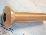 Thru Hull Fitting Bronze Extra Long 34 THXL1000W 1" Pipe Groco Marine Boat Parts New. Price: $53.95.