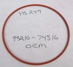 New Genuine Yamaha Xs 400 Virago 535 + Rubber Ring Part Oem 93210-74316 Nos. Price: $7.73.