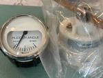Faria Chesapeake White Ss Rudder Angle Indicator, Domed Lens W/ Sender New. Price: $48.00.