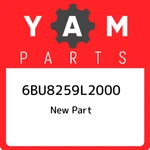6BU-8259L-20-00 Yamaha Wire Harness Assy 1 6BU8259L2000, New Genuine Oem Part. Price: $2294.02.