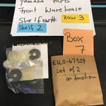 Yamaha Plate Part Number EU0-67324-00-00 Nib New. Price: $23.00.