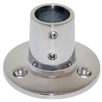 Whitecap ?" O.d. 90? Round Base Ss Rail Fitting New. Price: $46.16.